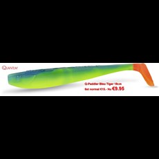 Quantum Q-Paddler Bleu Tiger 18cm